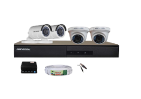Hikvision CCTV Camera  HD DVR Kit